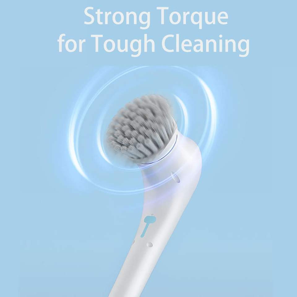 Electric Spin Scrubber For Bathroom Bathtub Cordless Cleaner Brush